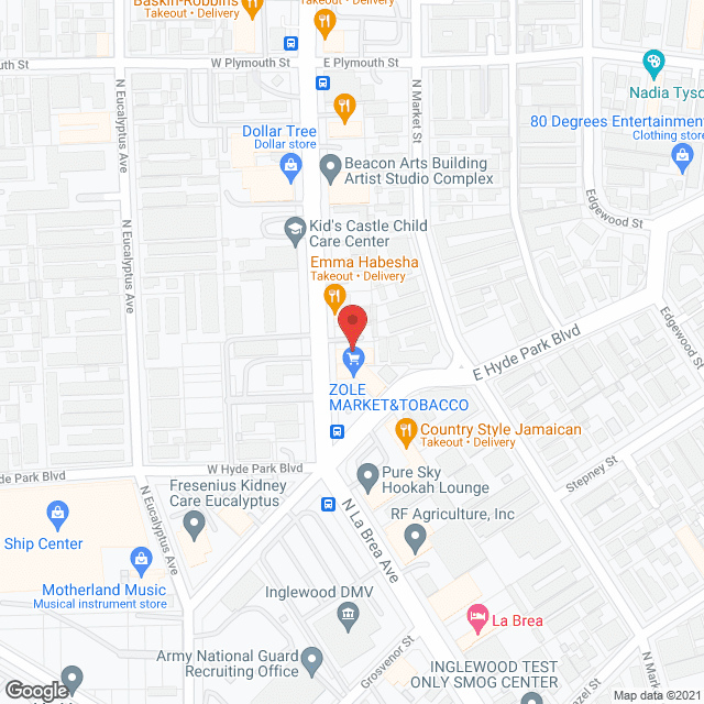 Map of the neighborhood around Wonagseged Michael