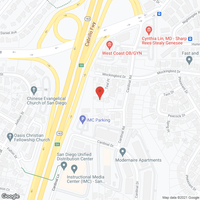 Map of the neighborhood around Sugar Estates