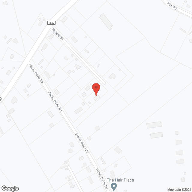 Map of the neighborhood around Clara's Cottage