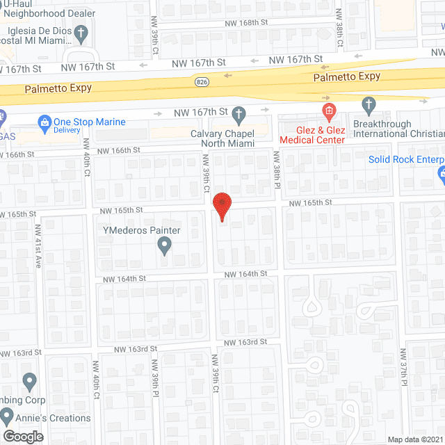 Map of the neighborhood around Mi Dulce Ocaso