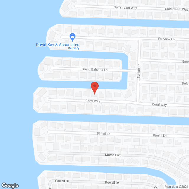 Map of the neighborhood around Hudson, Darlene