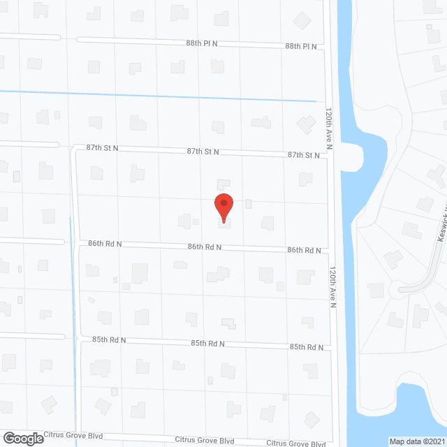 Map of the neighborhood around Balmore House Assisted Living Facility