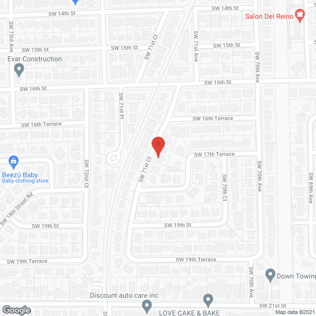 Map of the neighborhood around Diana Home Care II