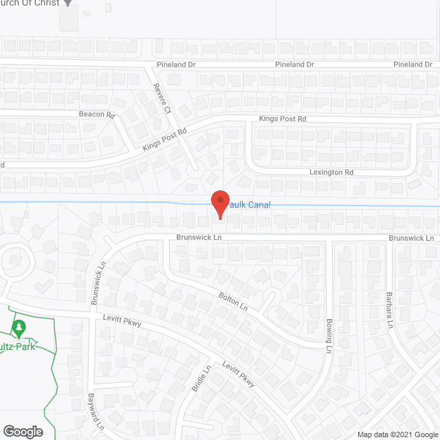 Map of the neighborhood around Jacob's Ladder Family Assisted Living