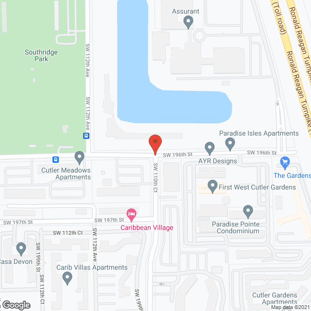 Map of the neighborhood around ALF Villa Francisco Home Care Corp
