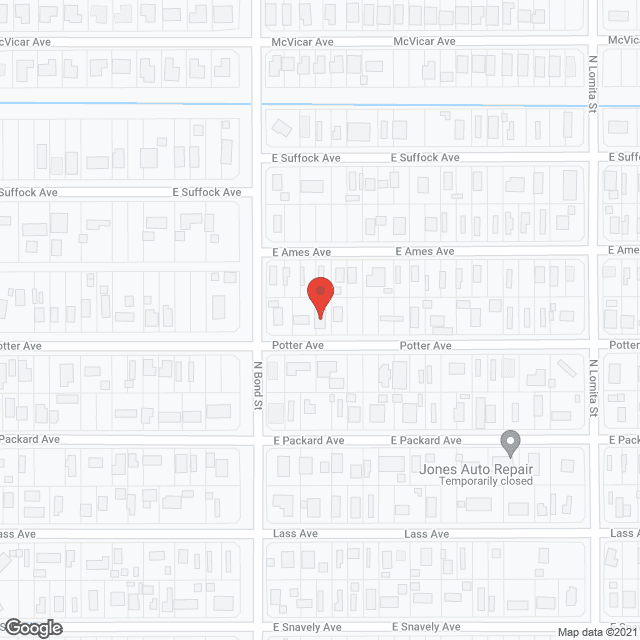 Map of the neighborhood around Everlasting Guest Home