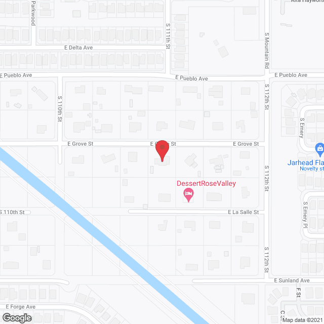 Map of the neighborhood around Desert Ranch Assisted Living Home, LLC
