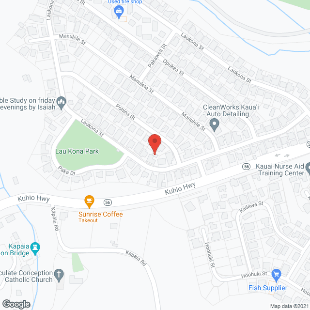 Yago, Perla in google map