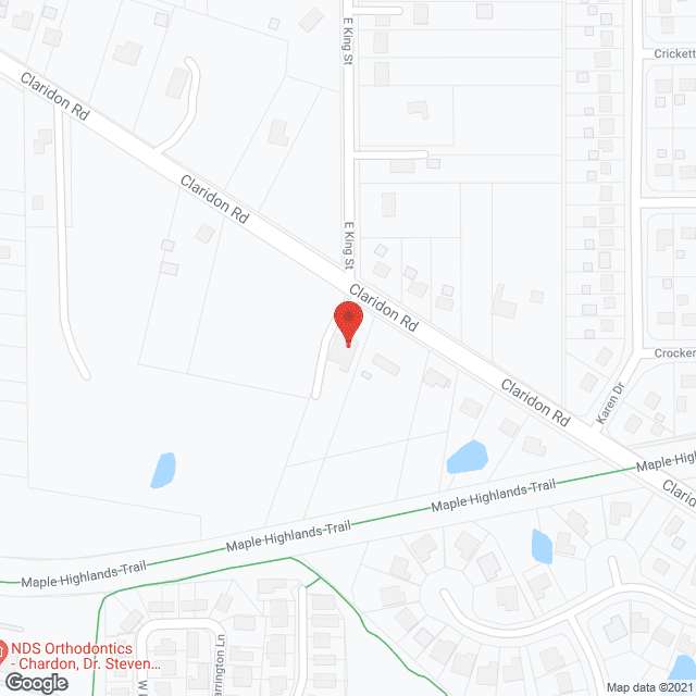 Map of the neighborhood around R Jewel