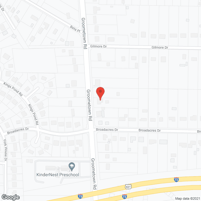 Map of the neighborhood around Cinnamon Ridge
