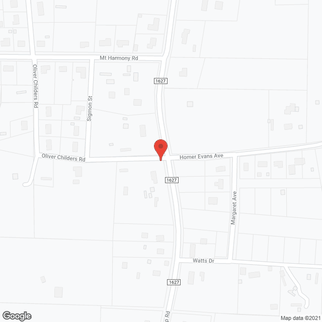 Map of the neighborhood around East View Family Care