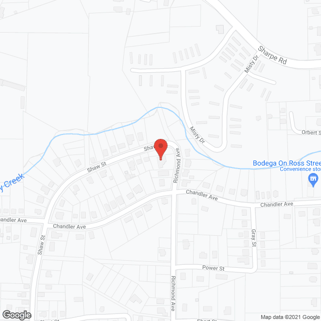 Map of the neighborhood around Cham-Net Family Care Home
