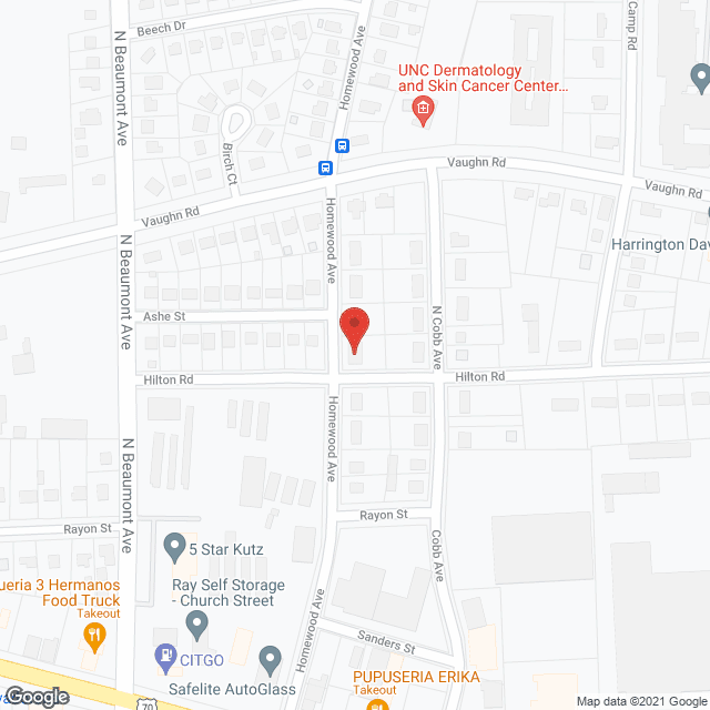 Map of the neighborhood around B and N Family Care Home