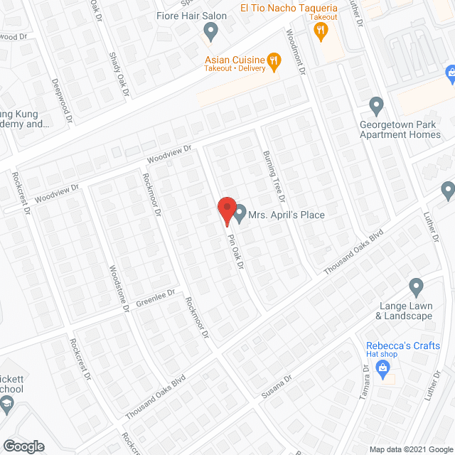 Map of the neighborhood around Creative Care