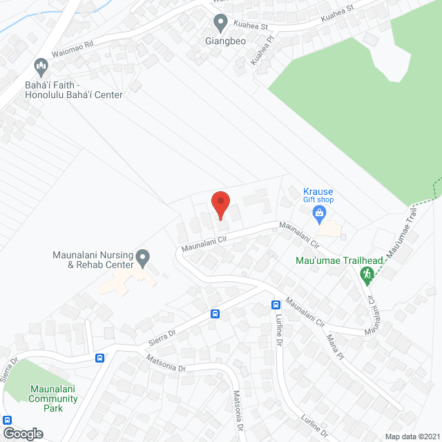Map of the neighborhood around Hale Nohea, LLC