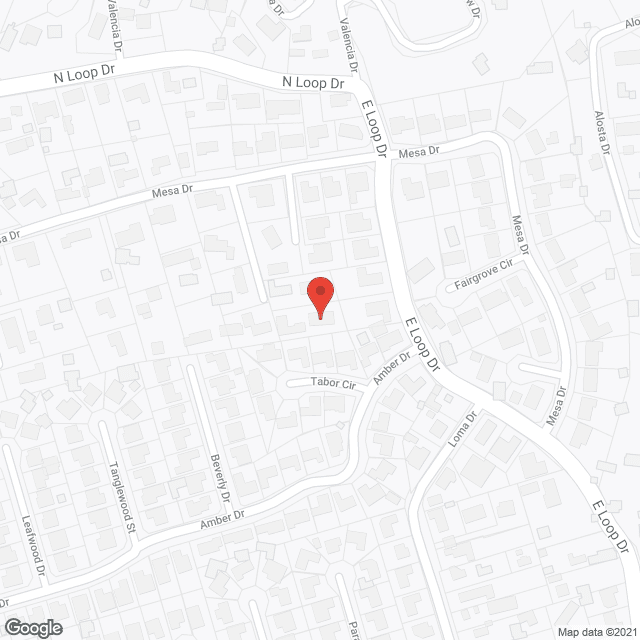 Map of the neighborhood around Serenity Heights