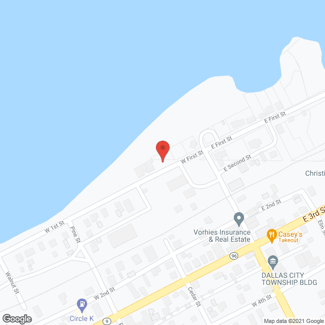 Map of the neighborhood around Gilpin Home