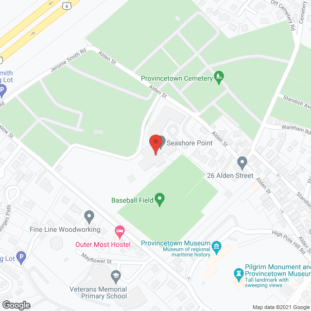 Seashore Point in google map