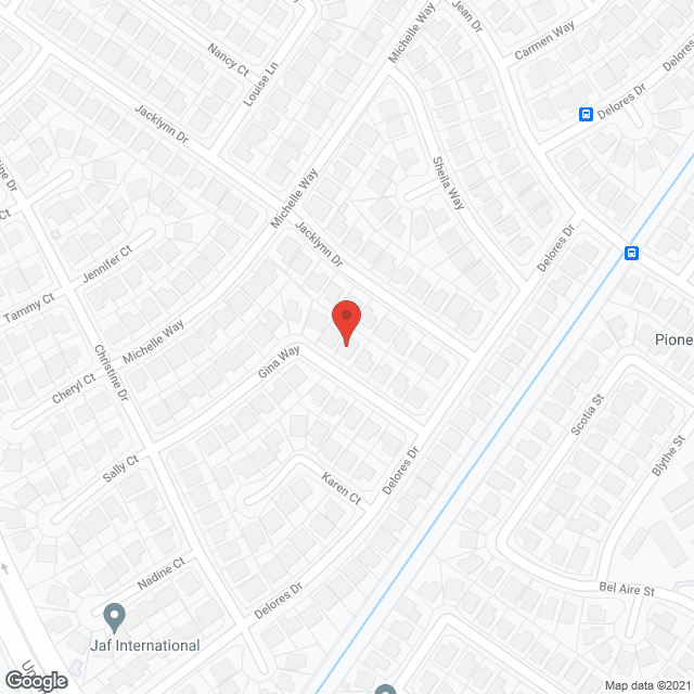 Map of the neighborhood around A and A's Residential Care