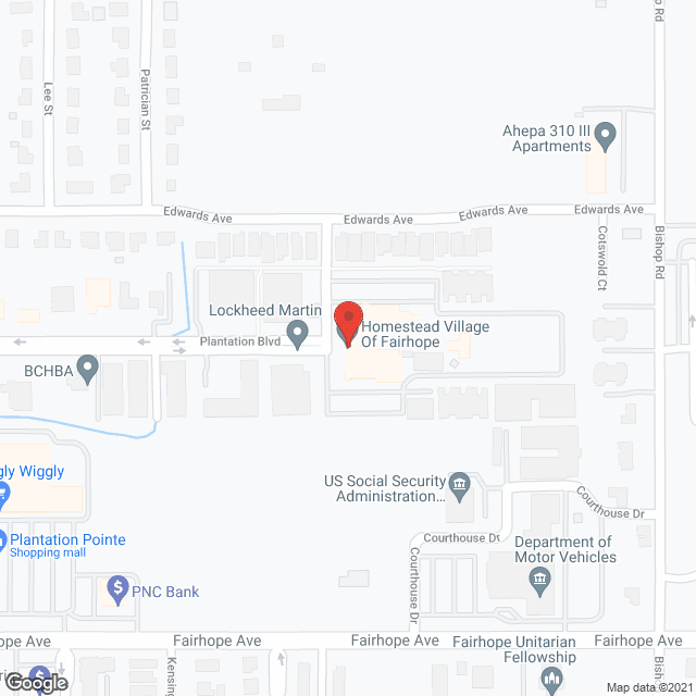 Map of the neighborhood around The Huntingdon