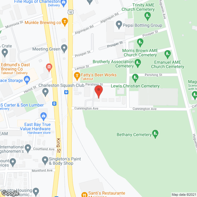 Map of the neighborhood around Jade Community Residential Care