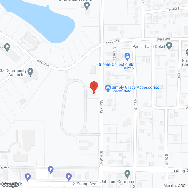 Map of the neighborhood around Falcon I