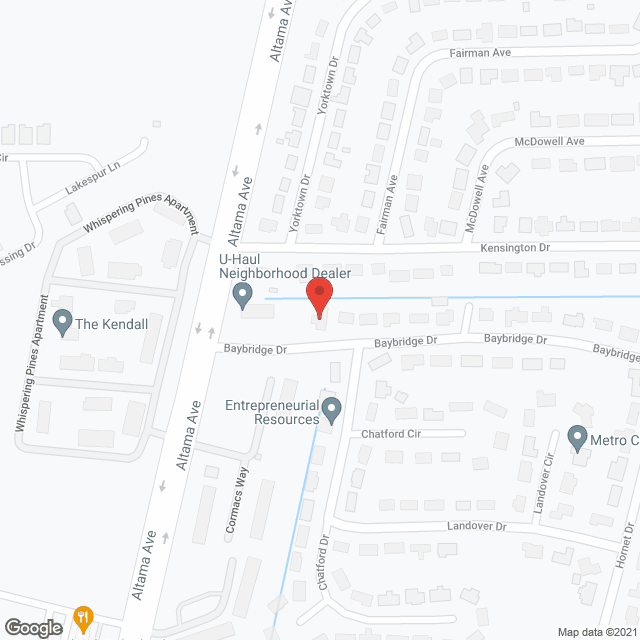 Map of the neighborhood around PATON, GLYNN GROUP HOME