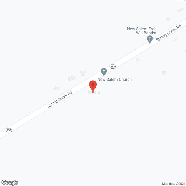 Map of the neighborhood around WASHINGTON MELBA'S PERSONAL CARE HOME