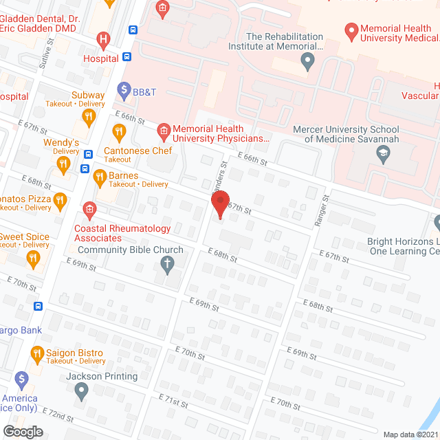 Map of the neighborhood around Ja'Bree Personal Care Home