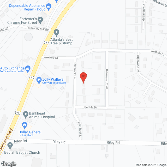 Map of the neighborhood around Mount Sinai Home Care