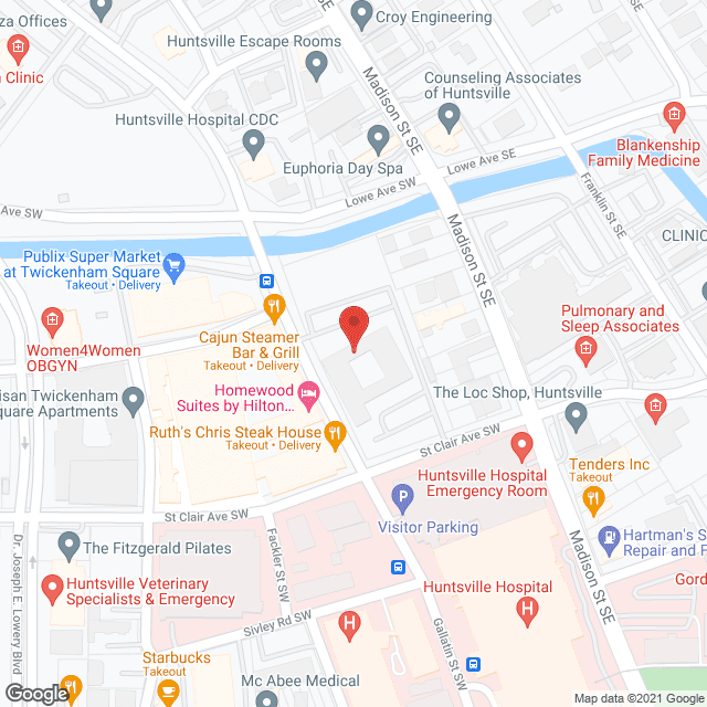 Map of the neighborhood around Gateway Place Senior Apartments