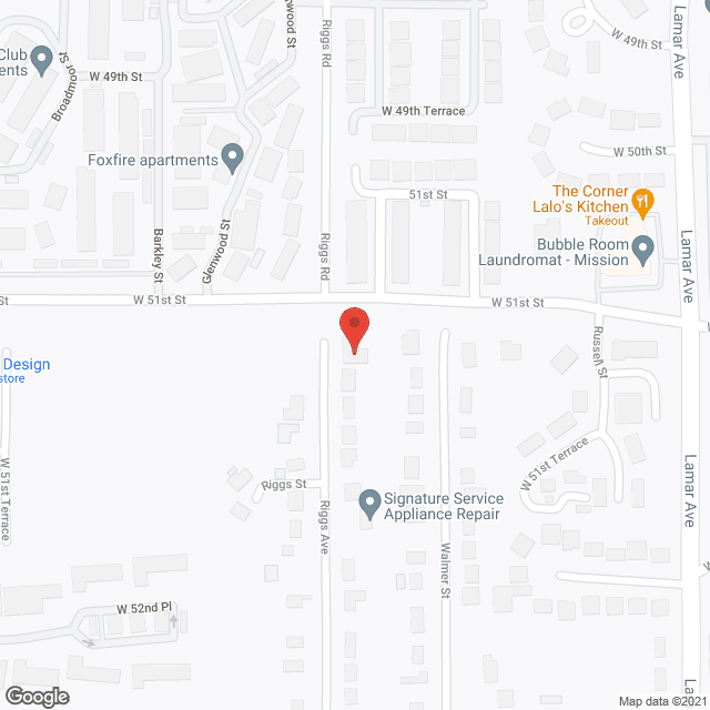 Map of the neighborhood around Pine Cottage