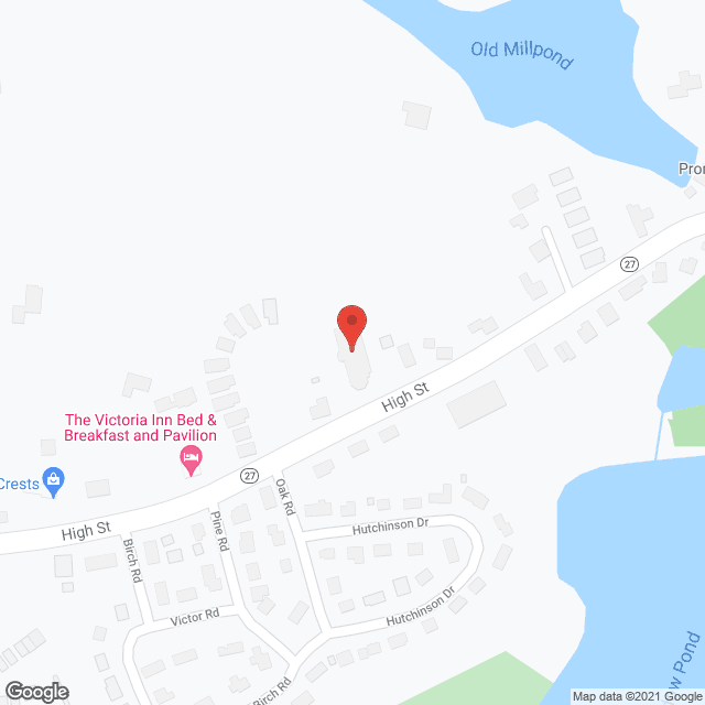 Map of the neighborhood around Atlantic Heights