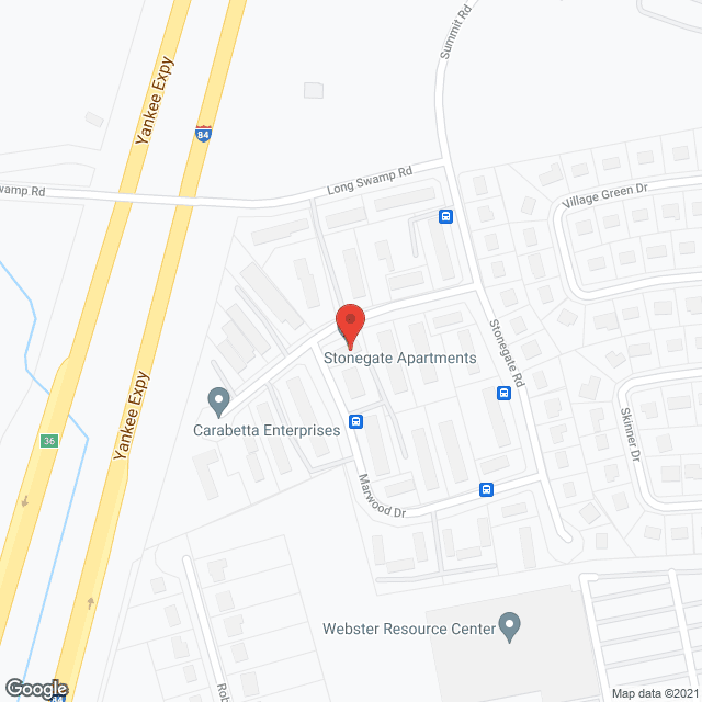Map of the neighborhood around Stonegate Apartments