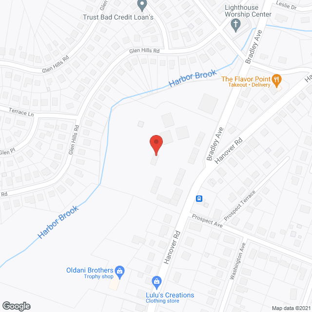 Map of the neighborhood around Arbor Park II
