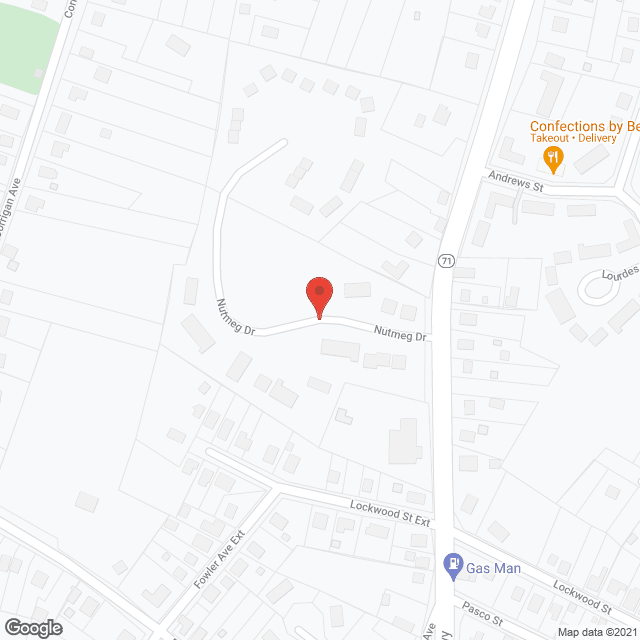 Map of the neighborhood around Arbor Park I