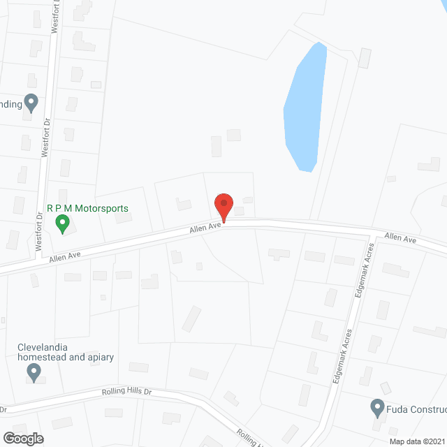 Map of the neighborhood around Crestwood II Apartments