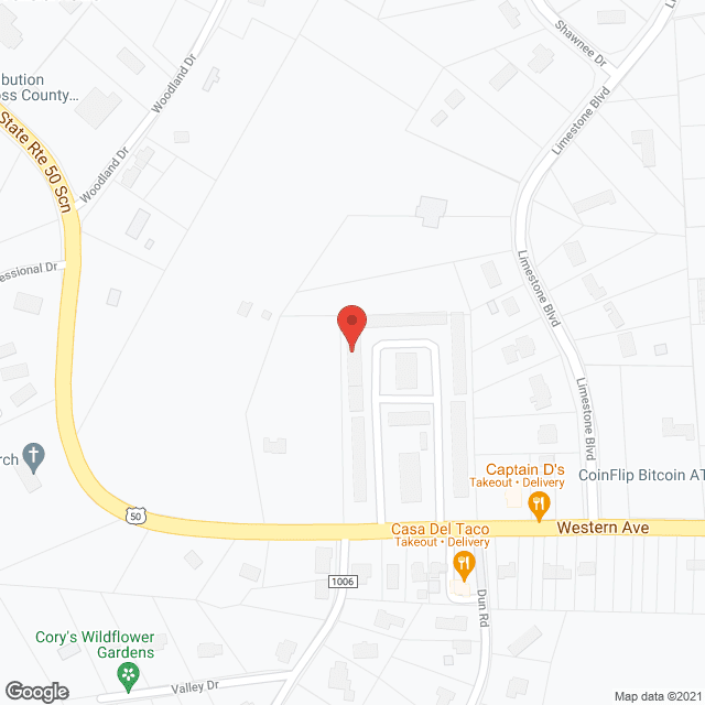 Map of the neighborhood around Dogwood