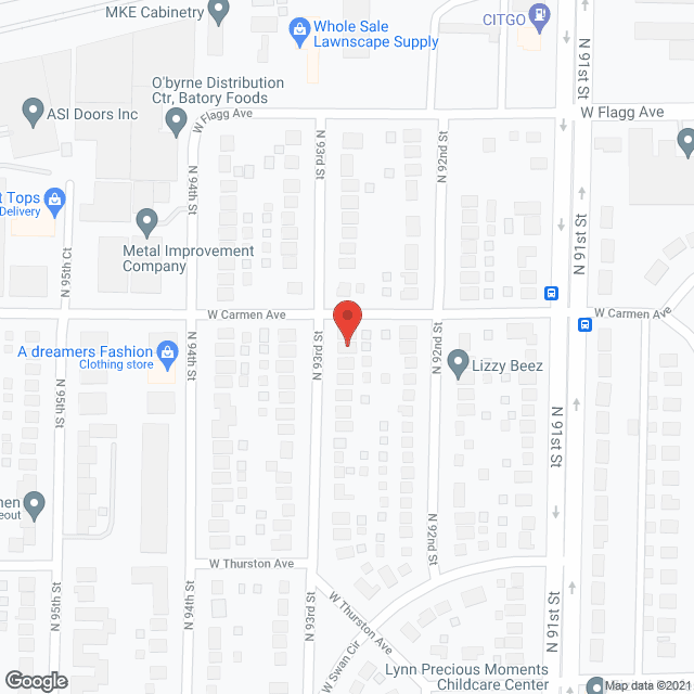 Map of the neighborhood around Autumn Serenity Home Care