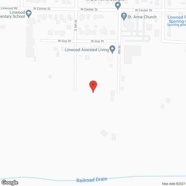 Map of the neighborhood around Liberty Square