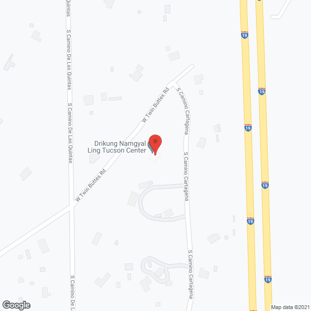 Map of the neighborhood around Casa Blanca Eldercare