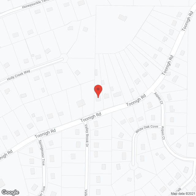 Map of the neighborhood around Amelia Gardens Woodstock