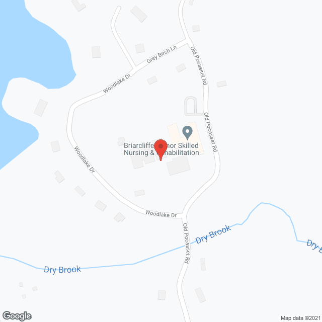 Map of the neighborhood around Briarcliff Gardens