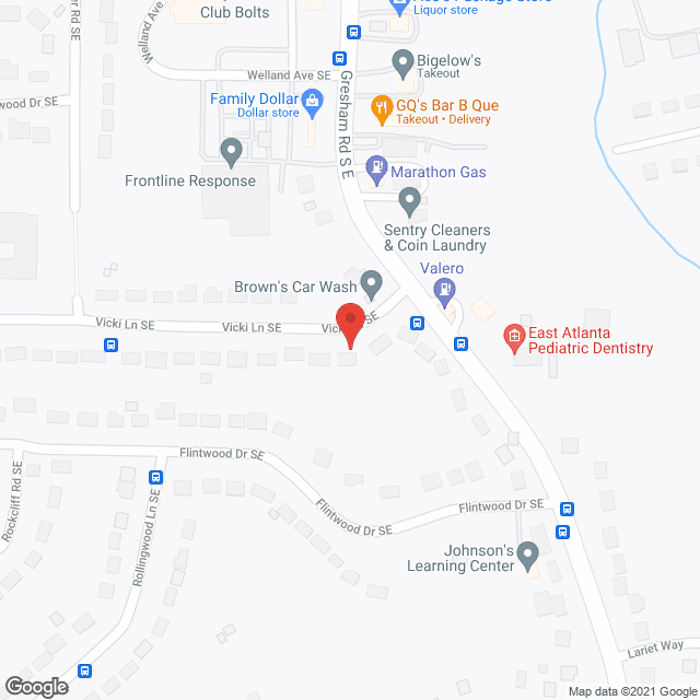 Map of the neighborhood around IJN Adult Personal Care Home