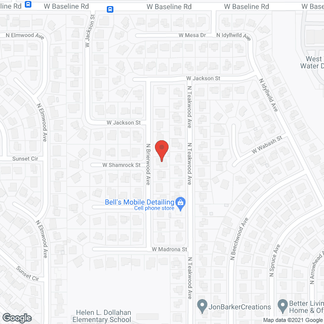 Map of the neighborhood around Special Angels Residential Care