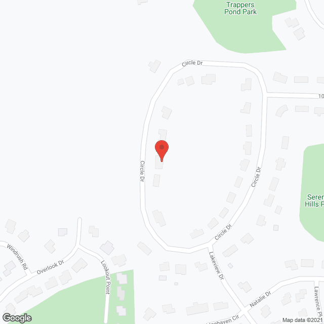 Map of the neighborhood around Cherished Moments