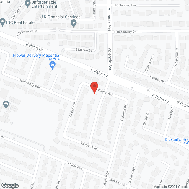 Map of the neighborhood around Royal Guest Home
