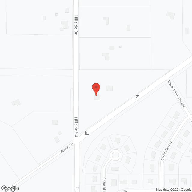 Map of the neighborhood around Willow Glen Elder Care