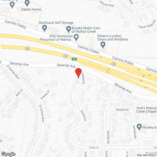 Map of the neighborhood around Bethel Home Care