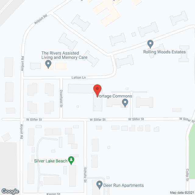 Map of the neighborhood around Manchester Properties